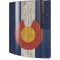 Colorado Flag Dark Wood Playstation 3 & PS3 Skin